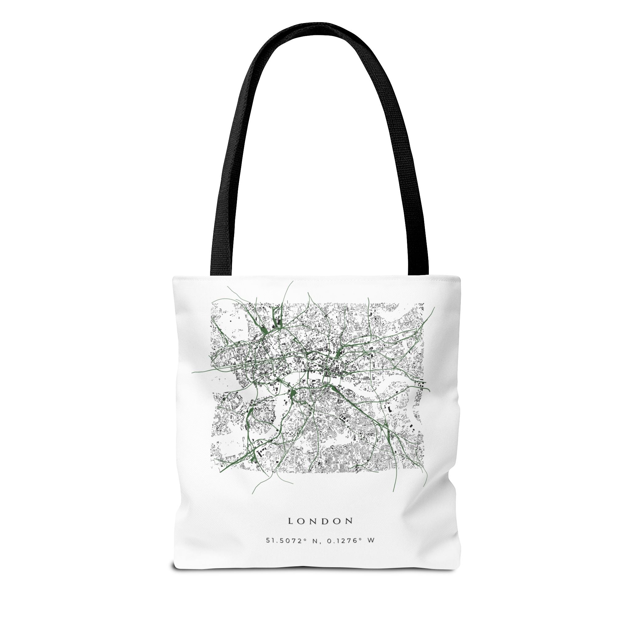 London City Map Tote Bag