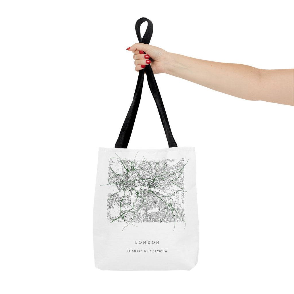 London City Map Tote Bag