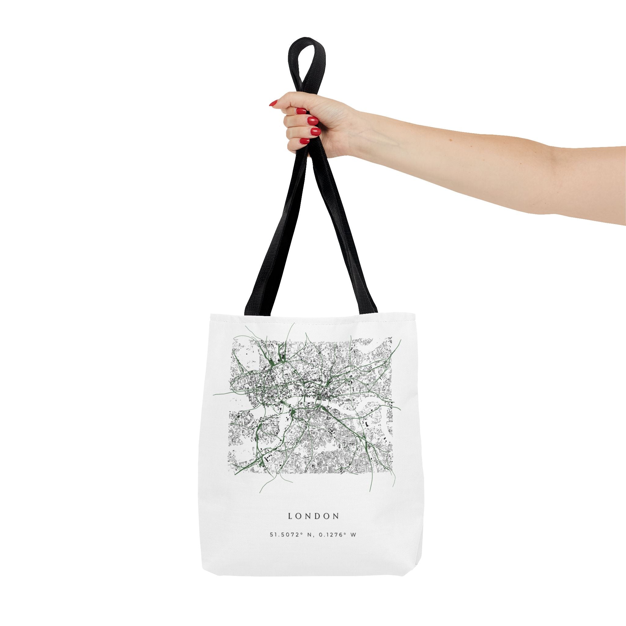 London City Map Tote Bag