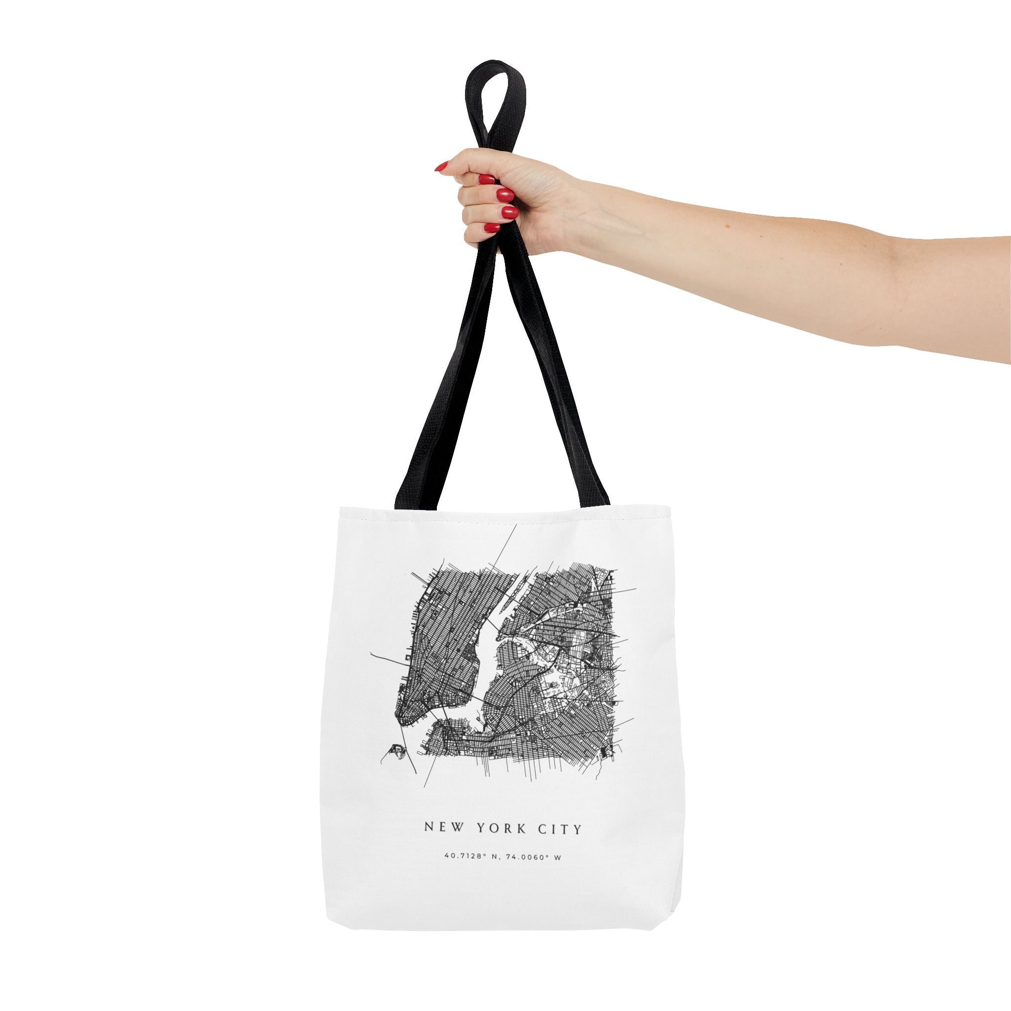 New York City Map Tote Bag