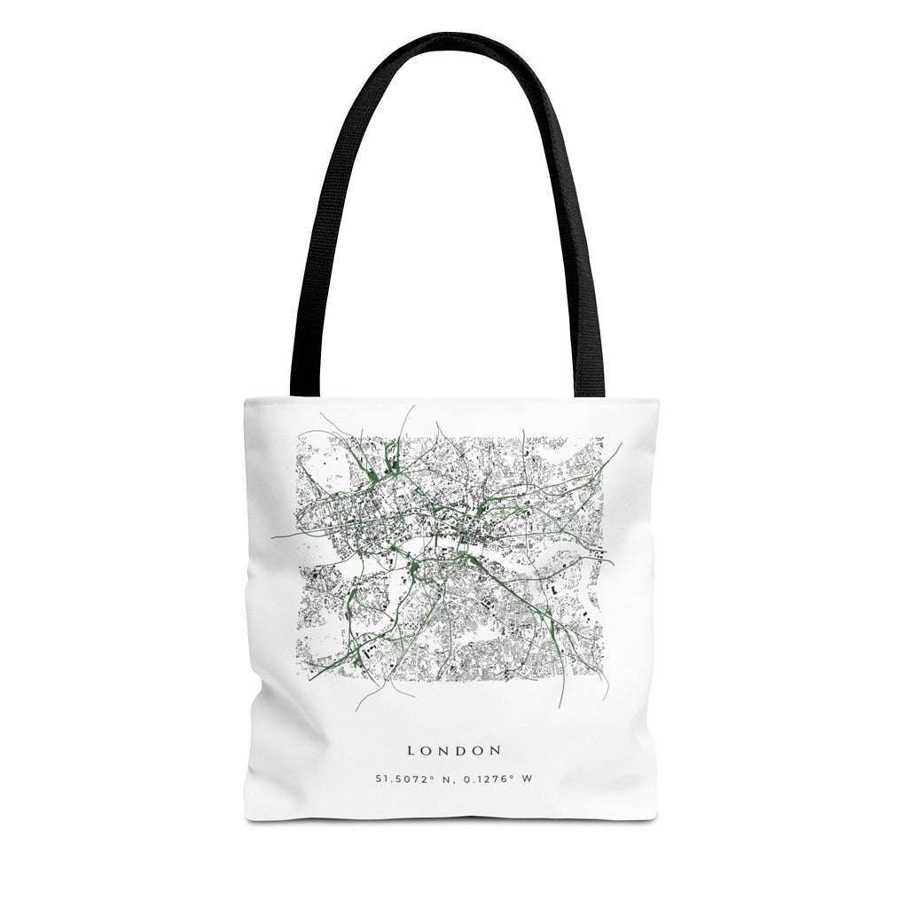London City Map Tote Bag