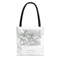 London City Map Tote Bag