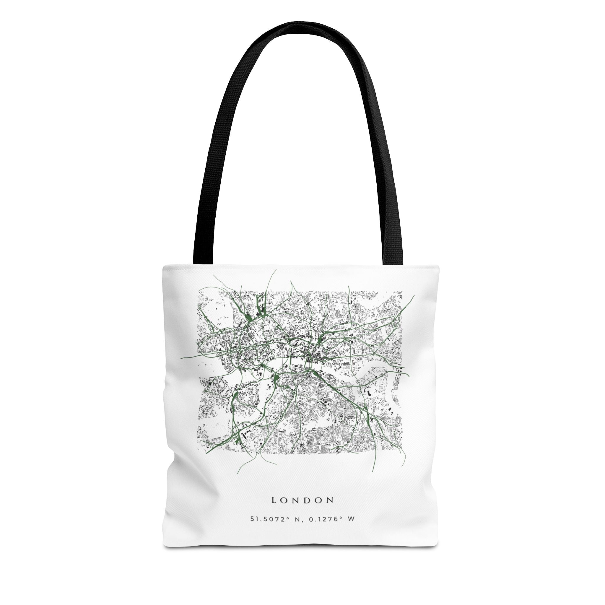 London City Map Tote Bag