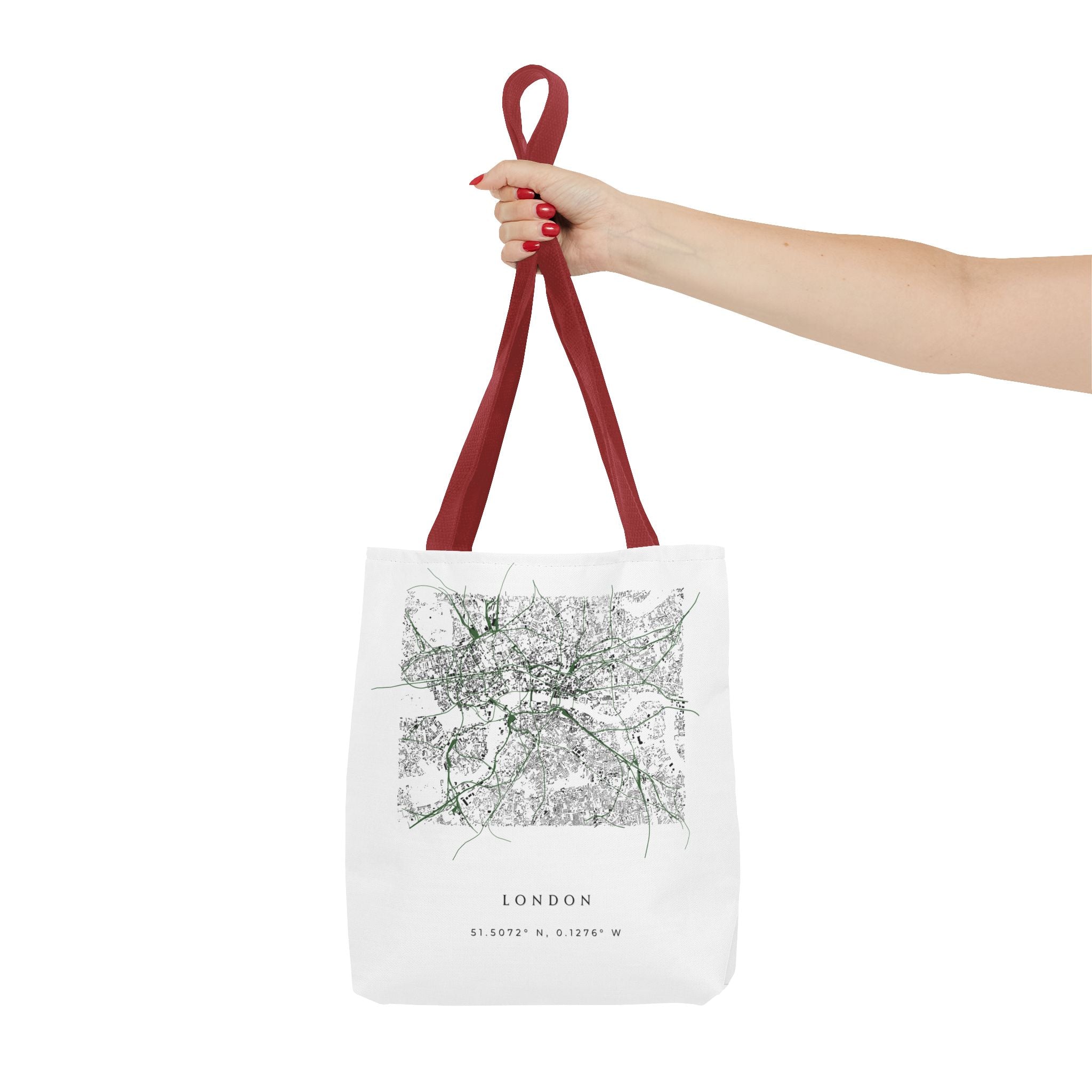 London City Map Tote Bag