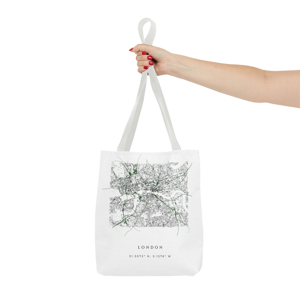 London City Map Tote Bag