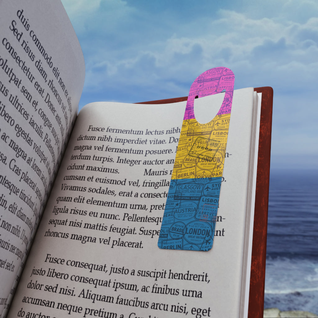 Travel Stamp Bookmark