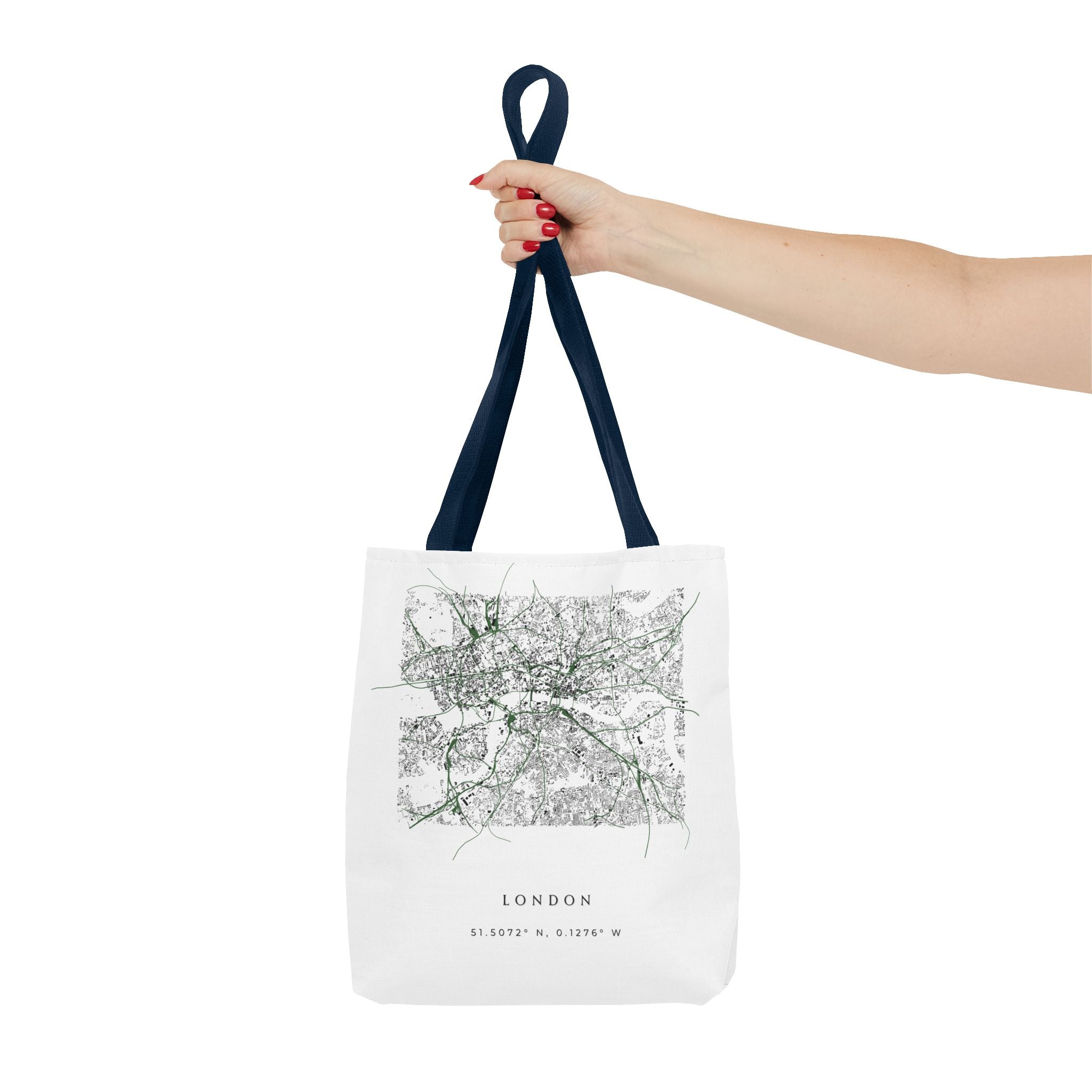 London City Map Tote Bag