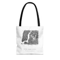 New York City Map Tote Bag