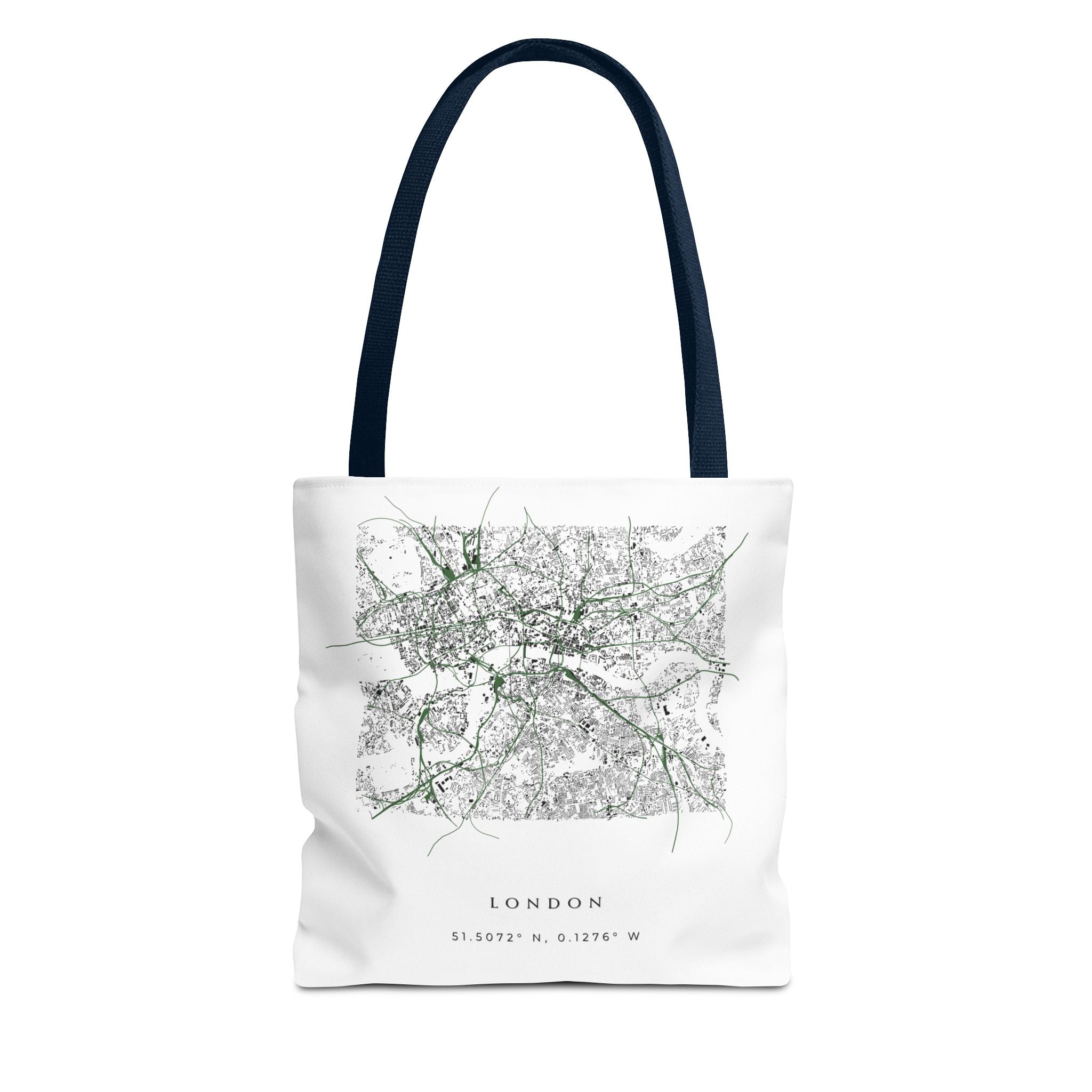 London City Map Tote Bag